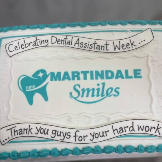 Martindale Smiles team at community event
